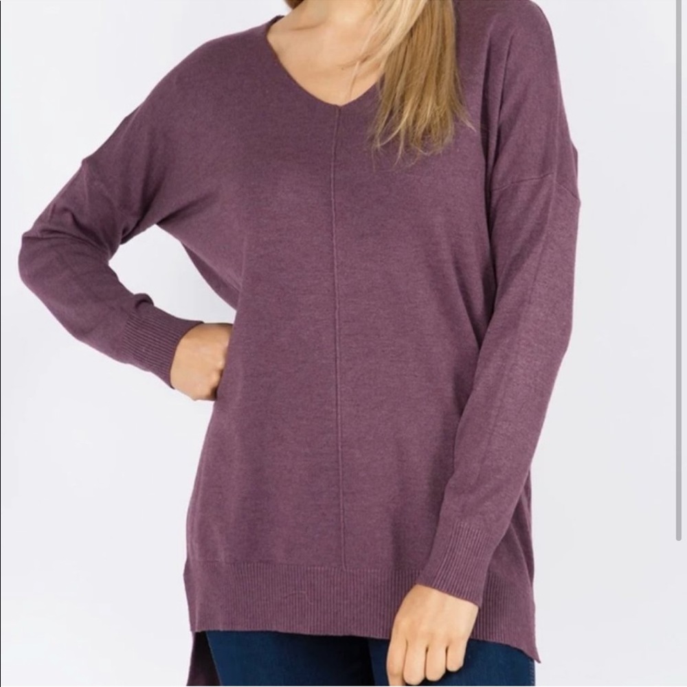 Dreamers Dusty Plum Sweater